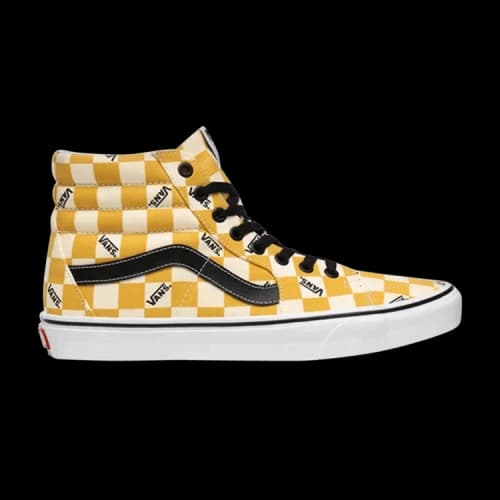 Vans Sk8-Hi 'Big Check - Yolk Yellow'