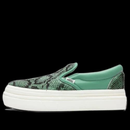 Vans Vault Slip-On Super ComfyCush LX Green snakeskin 'Green Black'