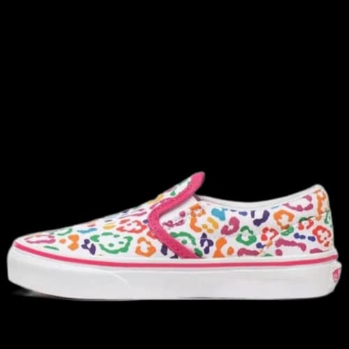 Vans Kid's Rainbow Leopard Classic Slip-on Multicolor