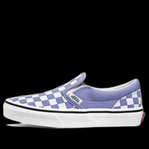 Vans Classic Slip-On Checkerboard Kids Blue/White