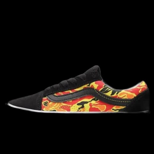 Vans Old Skool K Printed Black/Orange