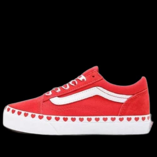 Vans Old Skool GS Red/White