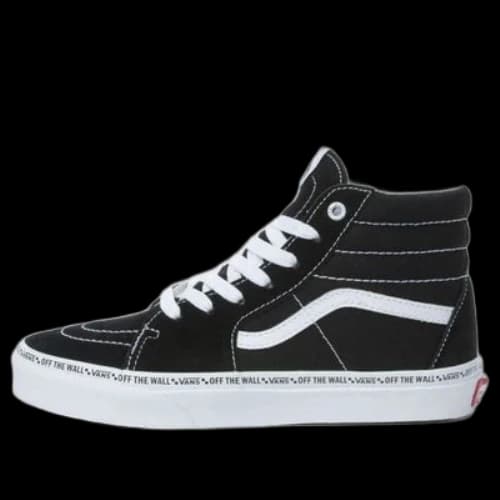 (GS) Vans SK8-Hi Skate Shoes 'Black White'