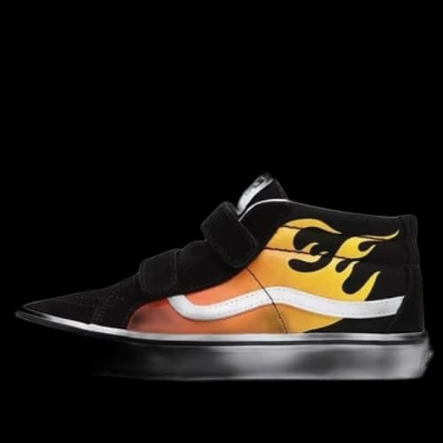 Vans SK8-HI Kids Black/Yellow/White