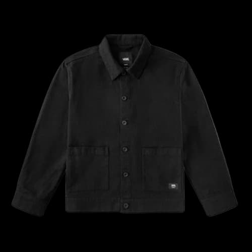 Vans Back Embroidered Logo Jacket Black