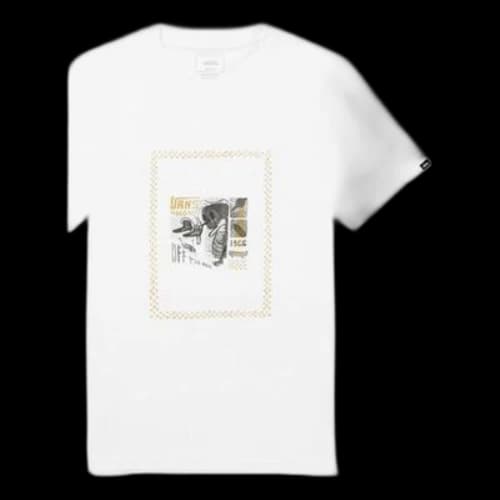 Vans OTW ZIJINGWANG Printing Short Sleeve Couple Style White