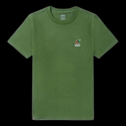 Vans Embroidery Round-neck Green (Women's)