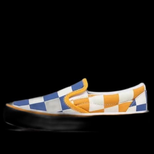 Vans Big Checker Comfycush Slip-On 'Yellow Blue'