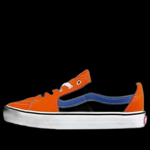 Vans SK8-Low Shoes Orange/White