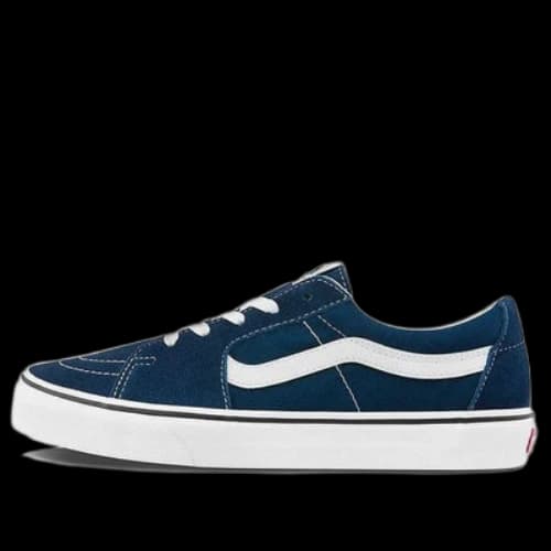 Vans SK8-Low Breathable Lightweight Wear-resistant Low Tops Casual Skateboarding Shoes Unisex Blue