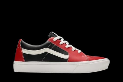 Vans Sk8-Low ComfyCush 'Leather - Red'
