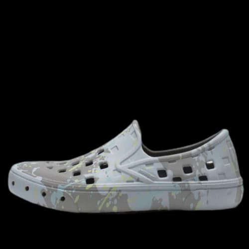 (PS) Vans Paint Splatter Slip-On TRK Shoes 'Grey Blue'
