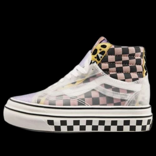 Vans Super Comfycush Skool Checkerboard Black/Pink