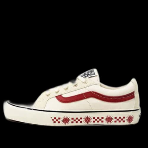 Vans SK8-Low 'White Red'