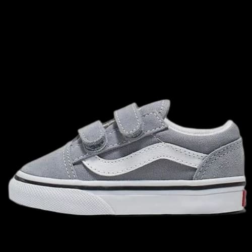 (TD) Vans Old Skool Hook And Loop 'Grey White'