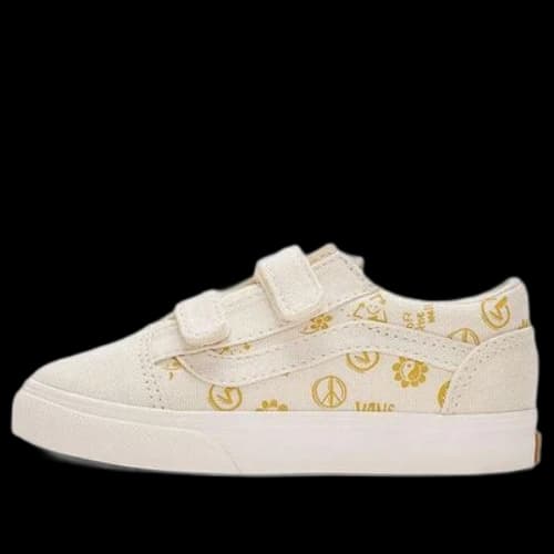 (TD) Vans Old Skool V 'Cream Yellow'