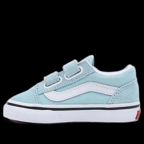 (TD) Vans Old Skool Hook And Loop Shoes 'Blue White'