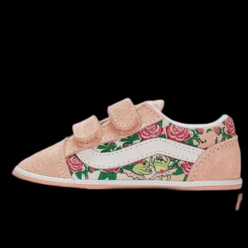 (TD) Vans Old Skool Hook And Loop Shoes 'Frog Frolic'
