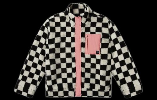 Vans Embers Checkerboard Jacket 'Black White' (Women's)