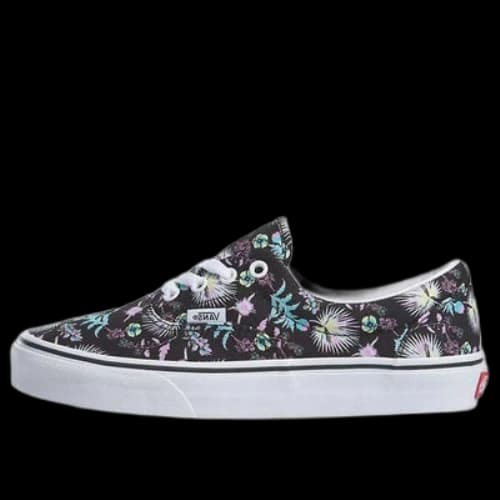 Vans Era Paradise Floral Shoes Black/White (Women's)