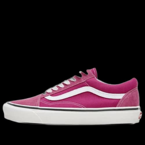 Vans Old Skool Shoes Red Rose Red