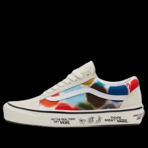 Vans Old Skool Sneakers White/Red/Blue