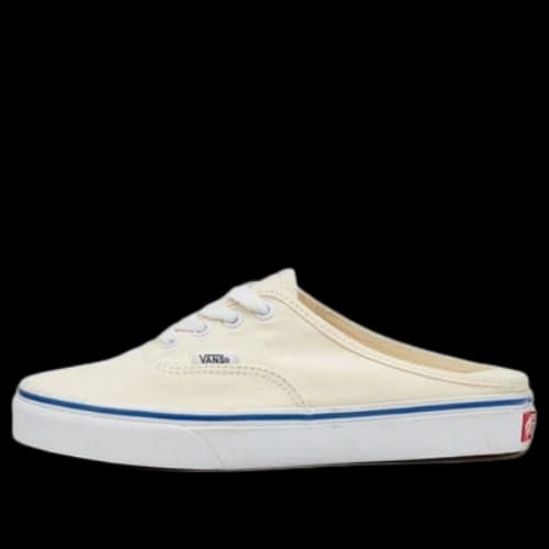 Vans Canvas Authentic Mule White