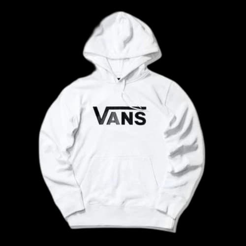 Vans Logo Printing White