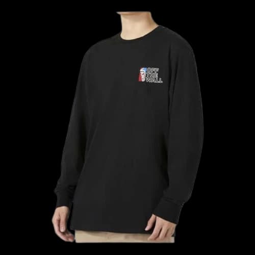 Vans Dimensions Long Sleeve T-Shirt 'Black'