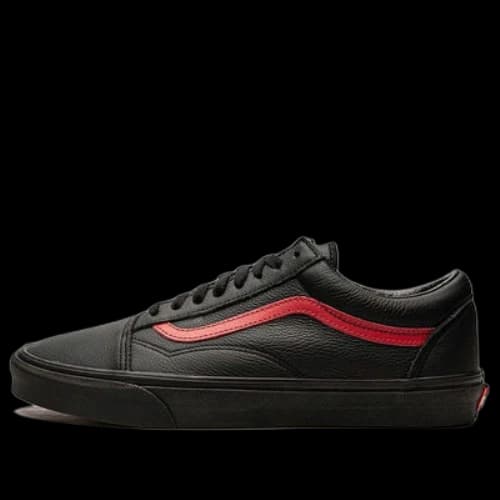 Vans Unisex Old Skool Sneakers Black/Red