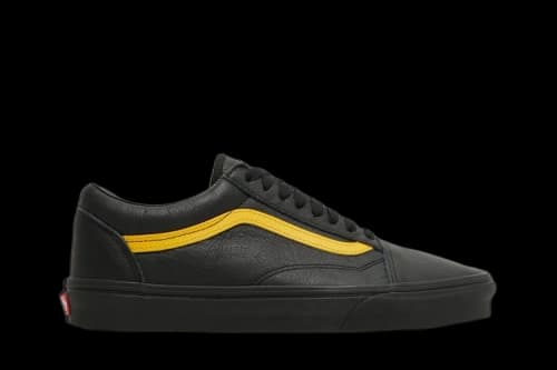 Vans Old Skool 'Leather Pop - Black Lemon Chrome'