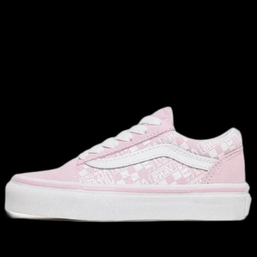Vans Old Skool Wear-resistant Non-Slip Casual Low Tops Skateboarding Shoes Pink