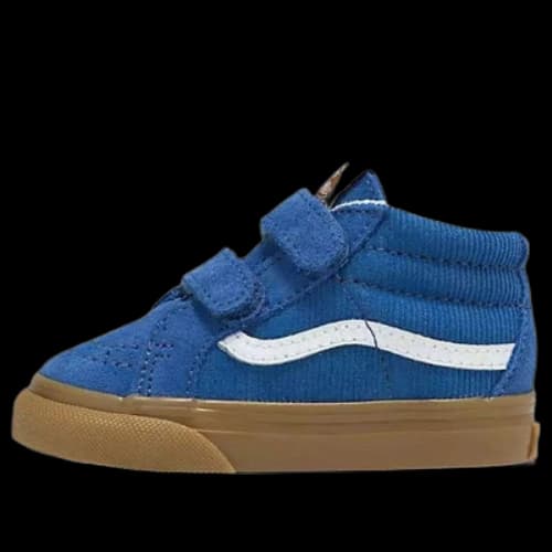 (TD) Vans Sk8-Mid Reissue V Corduroy Shoes 'Blue'