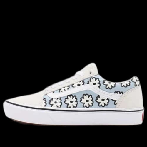 Vans Old Skool White/Blue/Printed