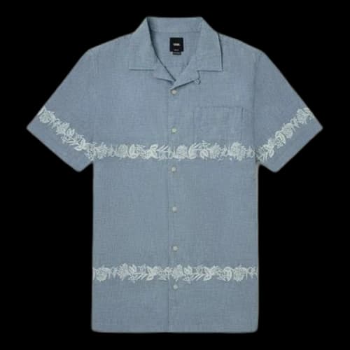 Vans Denim Short Sleeve Blue Shirt