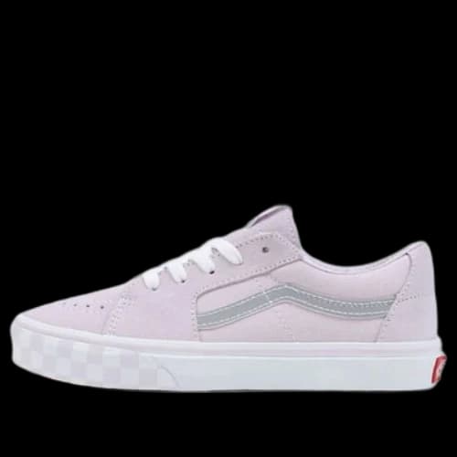 Vans Reflective Sidestripe Low-Top Sneakers K Pink/Gray