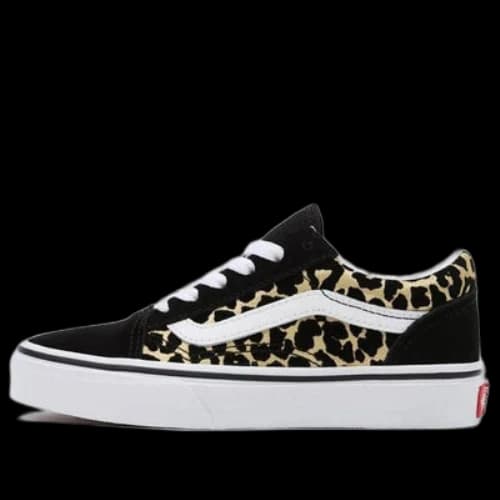 Vans Flocked Leopard Old Skool 'Black Brown'