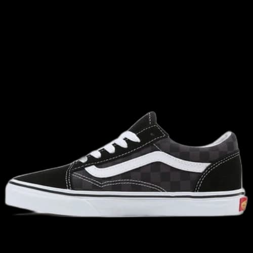 Vans Youth Old Skool logo 'Black Red Yellow'