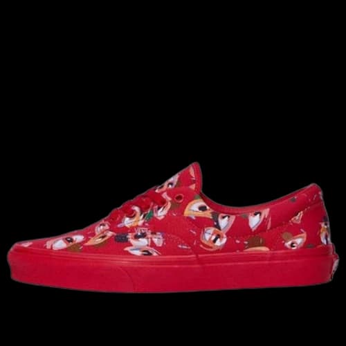 Vans Era Red Printing