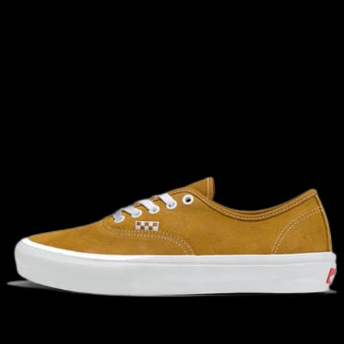 Vans Skate Authentic Leather 'Brown White'