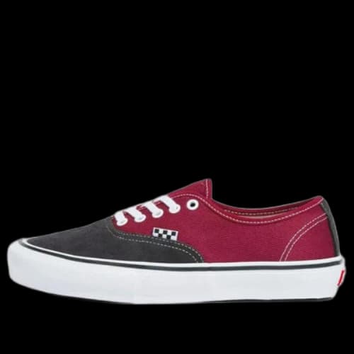 Vans Skate Authentic Black Burgundy