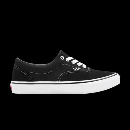 Vans Era Black Checkerboard Tag