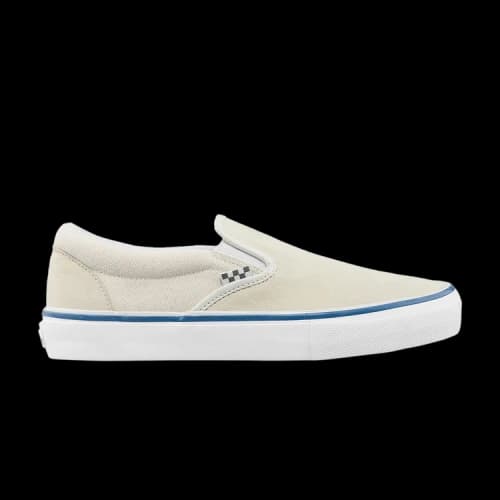 Vans Skate Slip-On 'Raw Canvas - Classic White'