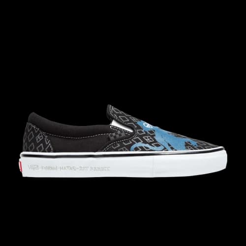 Vans Classic Slip-On Krooked By Natas For Ray Black