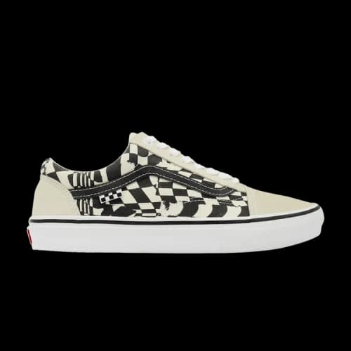 Vans Skate Old Skool 'Checkerwarp - Black White'