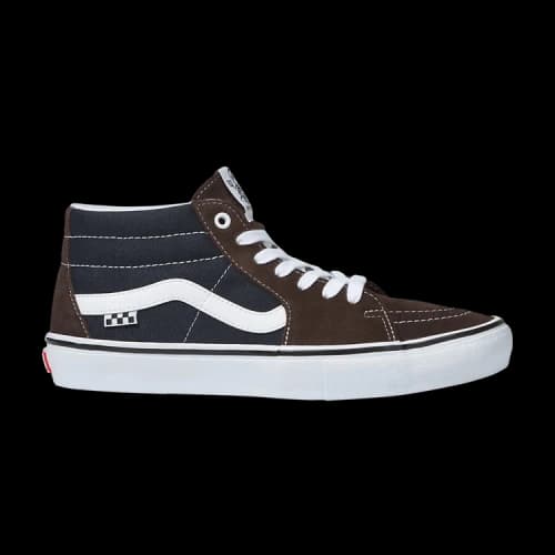 Vans Skate Grosso Mid 'Dark Brown Navy'
