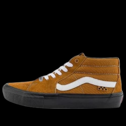 Vans Skate Grosso Pig Suede 'Brown Black White'