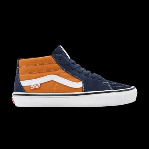 Vans Skate Grosso Mid Navy Orange