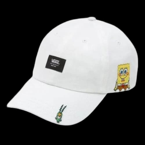 Vans x Spongebob Cap 'White Black Yellow'