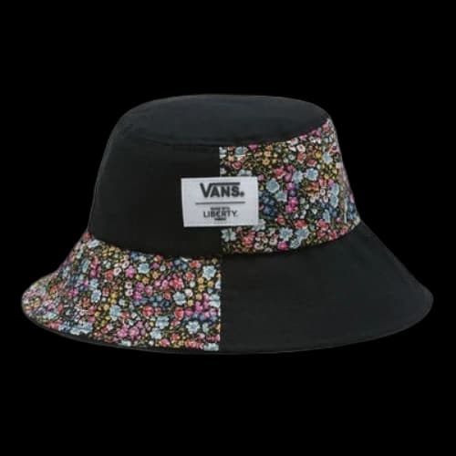 Vans Liberty Fabric Bucket Hat 'Black White Pink'
